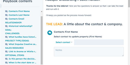 Don't Overlook Playbooks, Your HubSpot Sales Hub MVP